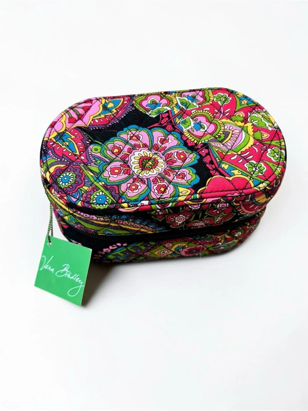 NWT Vera Bradley Symphony in Hue Retired Quilted Jewelry Case